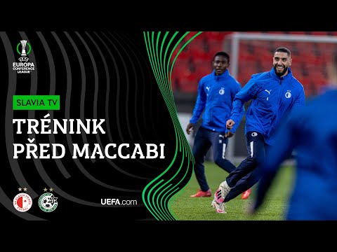 #UECL | Trénink před Maccabi Haifa