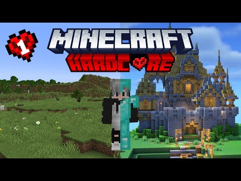 From Zero to MEGABASE in 100 Days: My Hardcore Minecraft Adventure