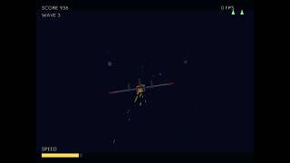 Procedural generated Voxel-Styled Space Battle for PlayStation 2 | Test Made using AthenaEnv