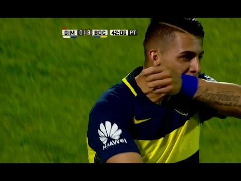 Torneo Argentino 2016-17 - Fecha 9 - Gol de Pavón Gimnasia 0 vs Boca 3