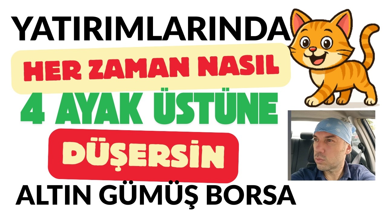 Düşse de Yükselse de Kazanan Sen Ol Her Zaman 4 Ayak Üstüne Düşüren Yatırımı Anlattım Altın Gümüş
