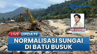 Upaya Pemulihan Infrastruktur Sungai Batu Busuk, Normalisasi Aliran Dipercepat, Mitigasi Banjir
