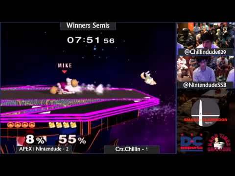 Smash @ Clarendon (7/18/2014) WS - Crs.Chillin vs. APEX | Nintendude