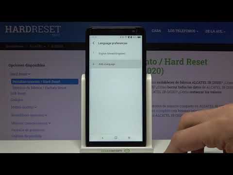 Cómo cambiar idioma a español en ALCATEL 1B - cambiar celular a español