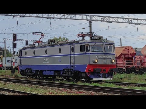 Locomotiva EA661 a depoului Cluj face manevra in statia Suceava - 09.10.2022