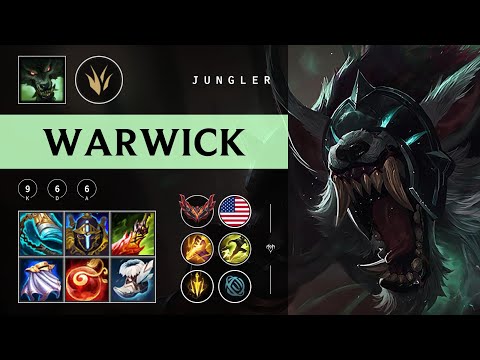 Warwick Jungle vs Graves - NA Grandmaster Patch 25.22