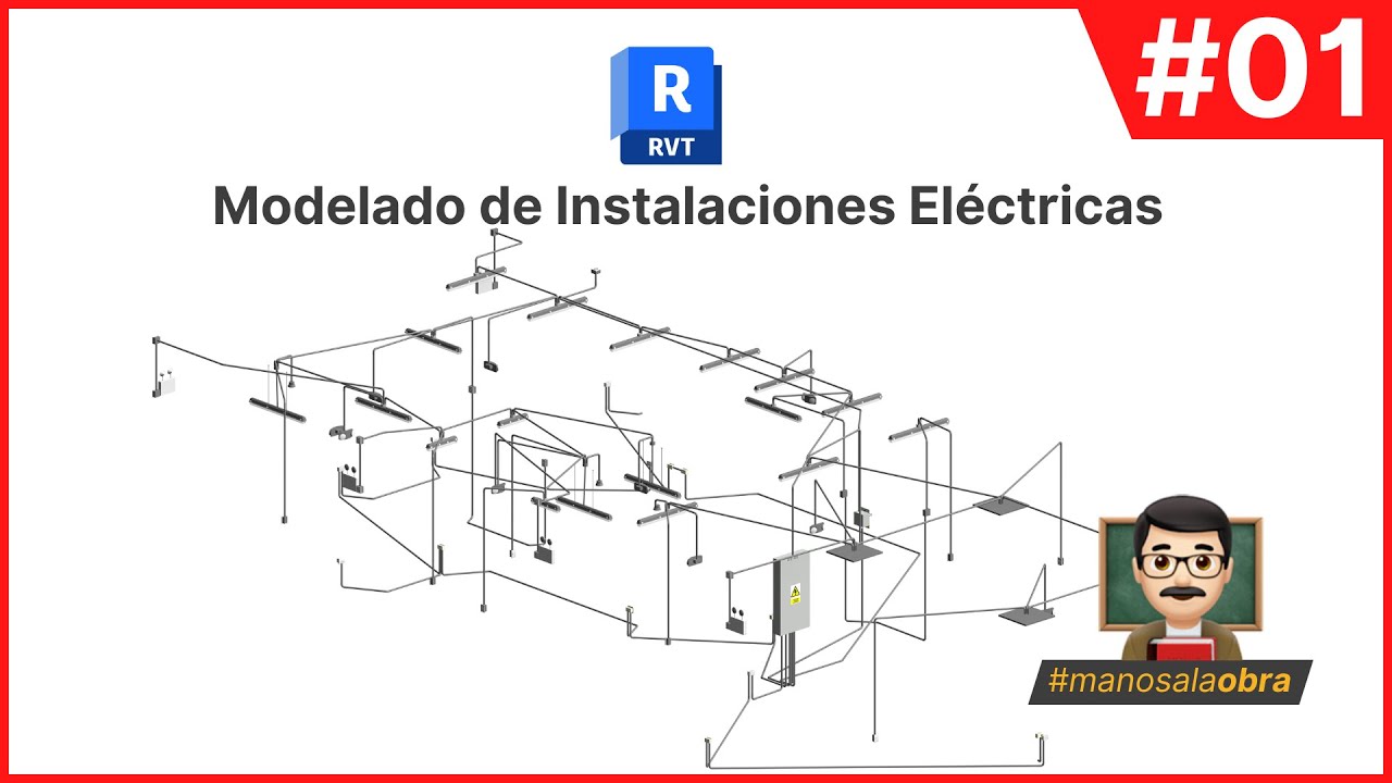 MODELADO DE INST. ELÉCTRICAS REVIT - INICIO #01