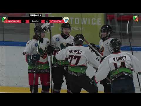 SKRÓT MECZU  1LIGA  MHL  NAPRZÓD JANÓW vs  UKH UNIA OŚWIĘCIM