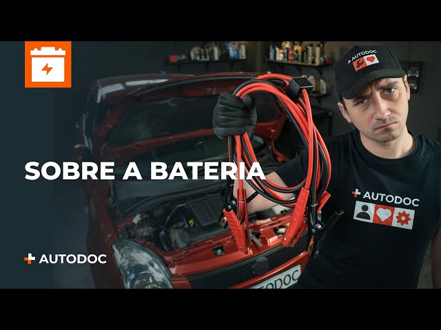 Assista a um guia em vídeo sobre como substituir Bateria de arranque em VW FOX