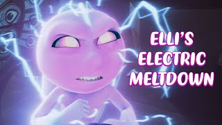 Teenage Ghost Tantrum 🙄  | Elli and Her Monster Team Extended Clip