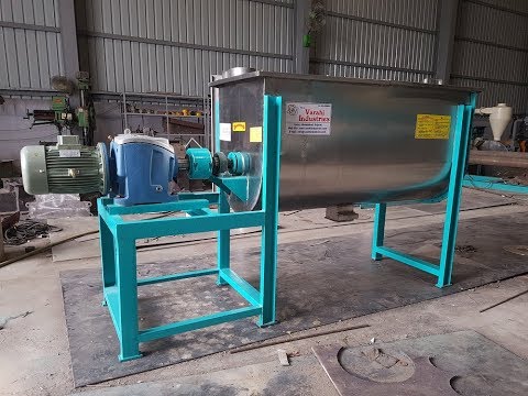 Stainless Steel Ribbon Blender Machine