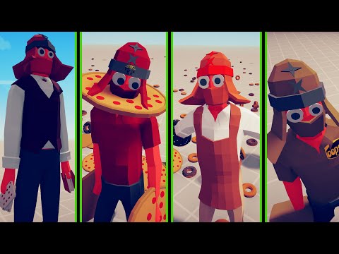 Sensei Squad vs EVERY FACTION - Totally Accurate Battle Simulator TABS