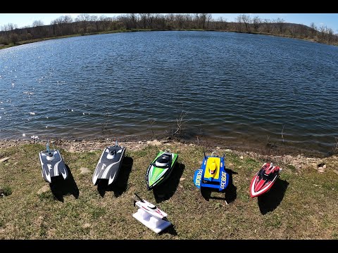 Epic Crashes/ Wind/ rough water! Pro boat ul-19, sonic wake, zondas, and a spartan