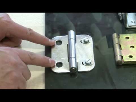 Learn about different types of door hinges