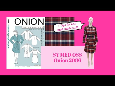 Sy Med Oss - Onion 2086 i rutete flanell | Abby's Tekstiler
