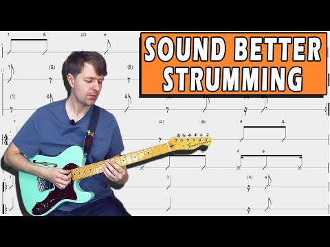 3 Essential Beginner Math Rock Strumming Patterns - 4/4 Time