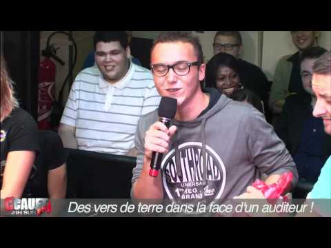 Des vers de terre dans la face d'un auditeur ! - C'Cauet sur NRJ