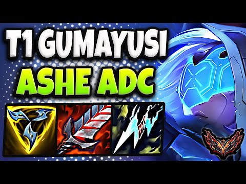 T1 Gumayusi Ashe vs Jhin [ ADC ] Patch 14.15 Korea Grandmaster ✅