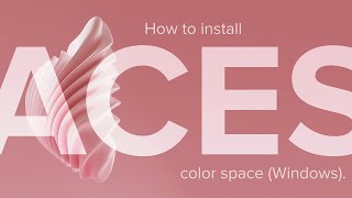 How To Install ACES/OCIO For Houdini 19+ And Blender 3.0+ (Windows)