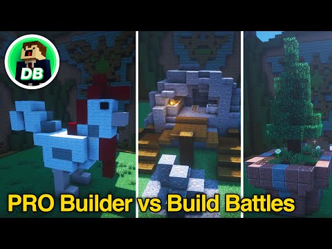 disruptive builds - Minecraft: PRO Builder vs Build Battles