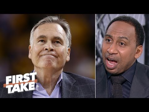 Mike D'Antoni is in a 'world of trouble,' could be fired by the Rockets - Stephen A. | First Take
