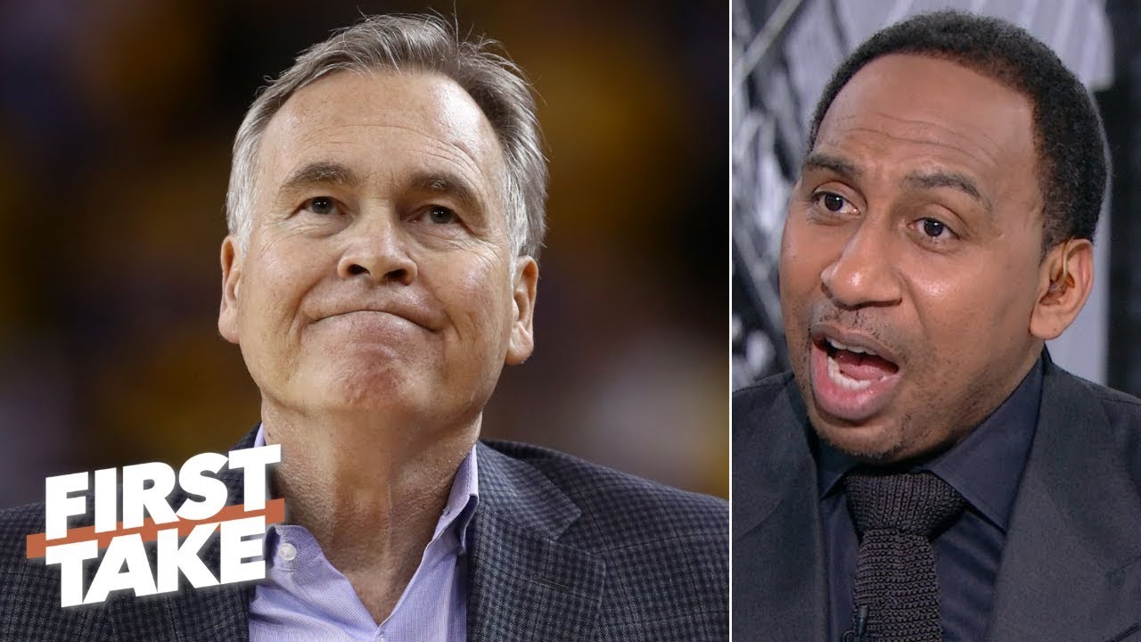 Mike D'Antoni is in a 'world of trouble,' could be fired by the Rockets - Stephen A. | First Take