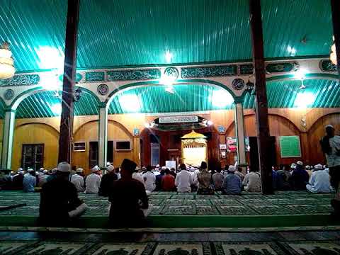 #3. Masjid Jami Sultan Syarif Abdurrahman Pontianak Kalbar. Tarawih. Kamis, 9 Mei 2019.