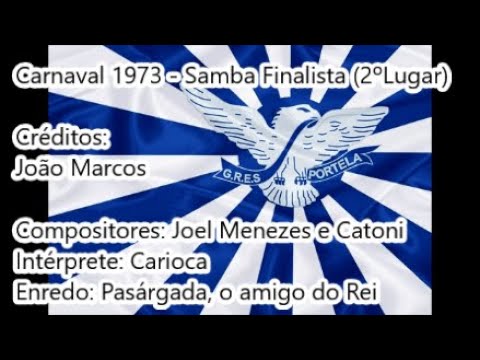 Portela 1973 - Samba Finalista de Joel Menezes e Catoni (2ºLugar)