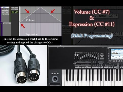 Midi Programming-Difference between Volume (CC#7) and Expression (CC#11)