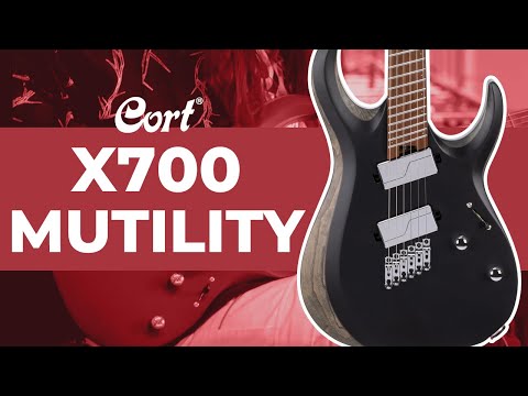 Cort X700MUTILITY X Series Maple & Ash Top Mahogany Body Roasted Maple Neck 6-String Electric Guitar image 13