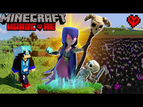 I Trapped 1000 WITCH in Minecraft Hardcore (Hindi)