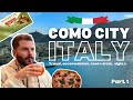 Como City, Lake Como Italy VLOG - Best food, things to see and do, accommodation & travel (part 1)