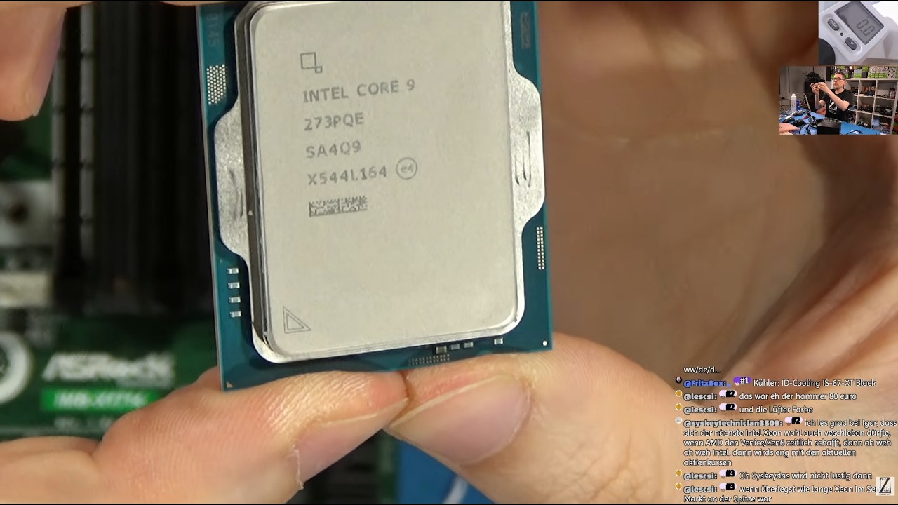 14900K ist chancenlos? Intel Core 9 273 PQE im Test - Echte 12P-Kerne auf Sockel 1700 - YouTube