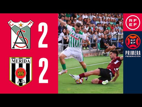 Resumen #PrimeraFederación | Atlético Sanluqueño 2-2 AD Mérida | Grupo 2 | Jornada 2