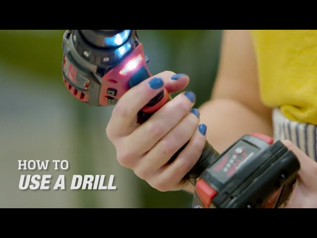 How to Use a Power Drill