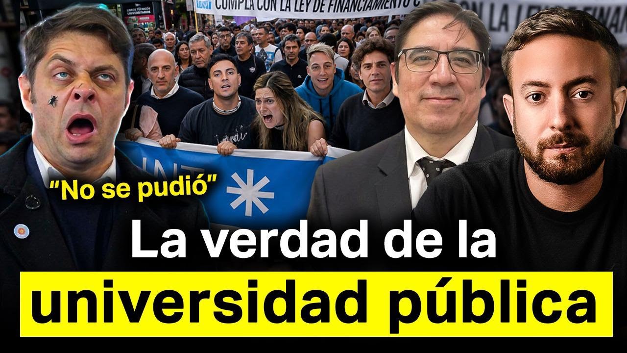 🚨Marcha Universitaria: La REALIDAD sobre la EDUCACIÓN Argentina | Agustín Laje  y Alejandro Álvarez
