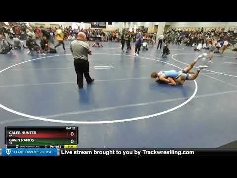 152 Lbs Champ. Round 3 - Caleb Hunter, OK Vs Gavin Ramos, TX C34d