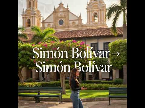 "We are in Soledad, Atlántico. Let's start! A curious fact is that Simón Bolívar, the Liberator, sta
