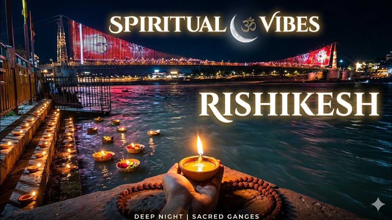 Rishikesh Night Life Beyond Cafes | Sacred Kirtan at Ganga Ghat