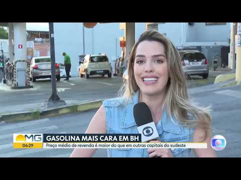 Gasolina registra aumento médio de 3,85% em Belo Horizonte