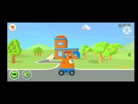 Bingo song Humpty Dumpty song - soccer JCB shaped wheels