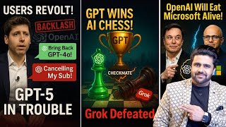 GPT-5 Users Revolt, Grok 4 Is Smarter, OpenAI’s $1.5M Bonus, Microsoft in Trouble?, Intel- Tech News