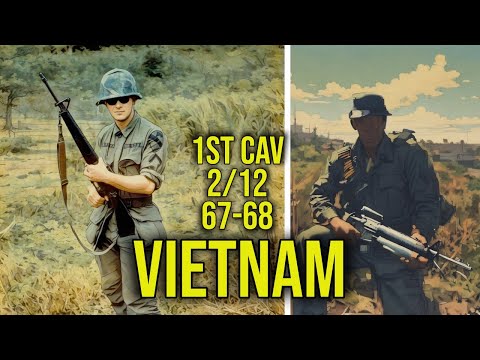 VIETNAM, 1ST AIR CAVALRY, 2ND/12TH, A CO., LZ ROSS, LZ LESLIE, Barry Shatoff, Dick Tracy, 1967-1968