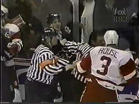 Joey Kocur vs Shane Doan ; Jeremy Roenick vs Bob Rouse Round 3 & Scrum