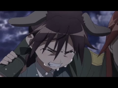 Strike Witches : Road To Berlin. Wing Commander Minna Heroic Self Sacrifice.