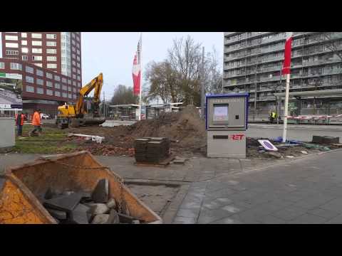 4 dagen voor opening tramhalte Keizerswaard