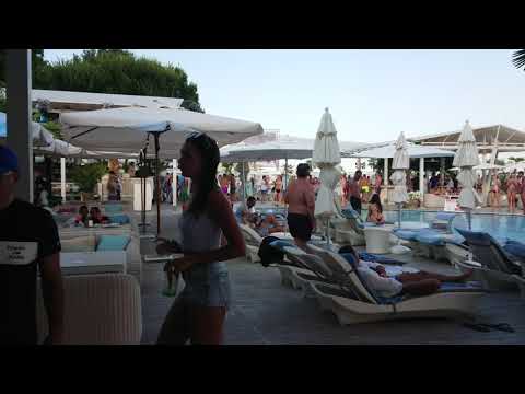 [4K] An Ibiza Club Pool Party in Arcadia, Odesa, Ukraine,  ОДЕССА АРКАДИЯ