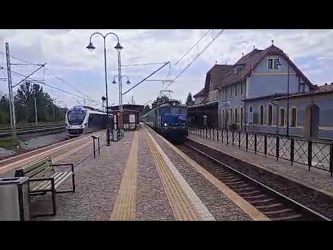 Wyjątkowo EP07 - 390 + IC 3514 Artus rel Przemyśl - Gdynia przelot po niewłaściwym przez Brochów