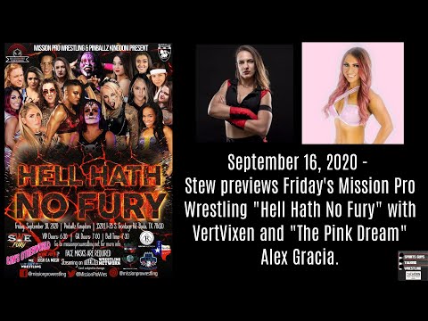 Mission Pro Wrestling Preview VertVixen Alex Gracia 9 16 2020