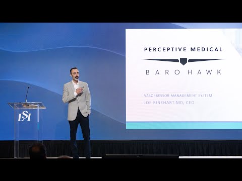 Joe Rinehart, Perceptive Medical - Novel Infusion Pump | LSI USA '24